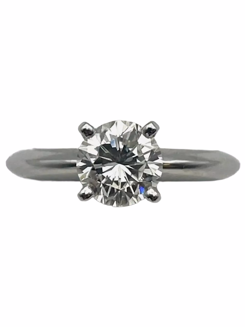 Natural VS1 0.95ct Diamond Engagement Ring, 14k Gold, (US Size 6) primary image